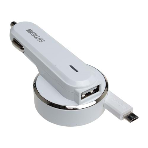Simex Micro USB Araç Şarj Aleti 3.1A Kırılmaz Garantili Kablo