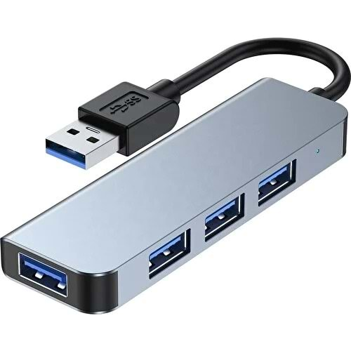 PDAteknoloji 4 In 1 USB 3.0 Hub Alüminyum Gövde USB Çoklayıcı Hub BYL-2013U