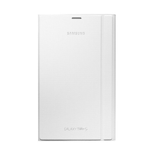 Samsung T700 Galaxy Tab S 8.4 Bookcover Kılıf Beyaz - EF-BT700BWEGWW (BU ÜRÜN OUTLETTİR)
