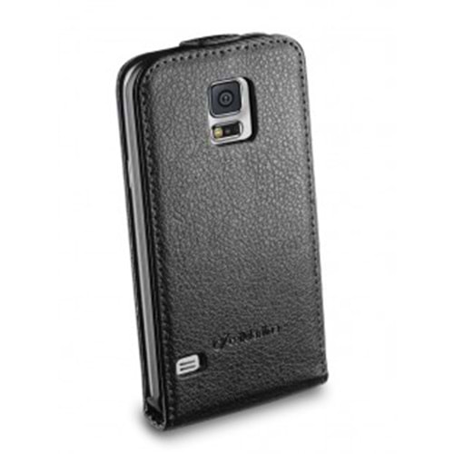 Cellular Line Samsung Galaxy S5 Flap Essential Deri Kılıf Siyah - FLAPESSENGALS5BK