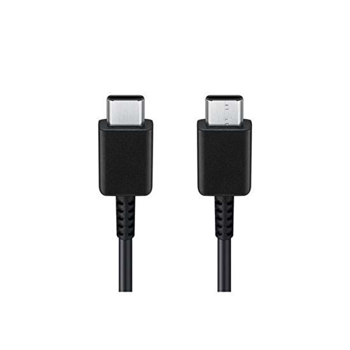 Samsung Type-C to Type-C Data ve Şarj Kablosu 1m Siyah EP-DA705BBEGWW (Samsung Türkiye Garantili)