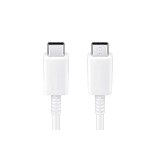 Samsung 5A 45W Type-C to Type-C Data ve Şarj Kablo 1m Beyaz EP-DN975BWEGWW (Samsung Türkiye Garantili)