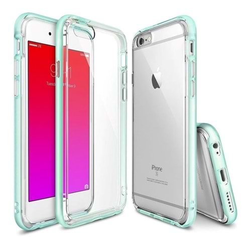 Ringke Frame iPhone 6S/6 Kılıf Orjinal - Mint Yeşil