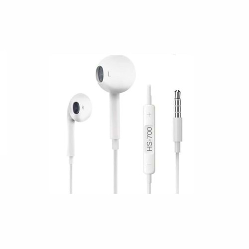 PDAteknoloji Mikrofonlu 3.5mm Genel Model Kulaklık Beyaz HS-700