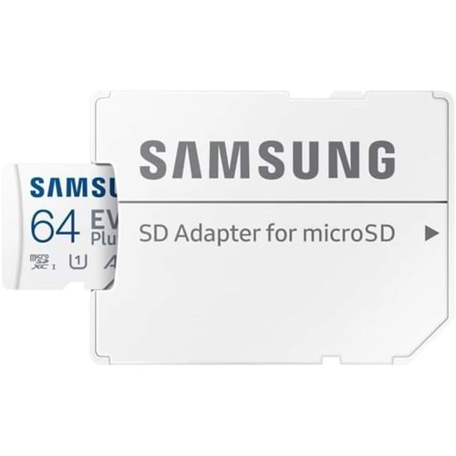 Samsung Evo Plus 64 GB micro SDXC 160MB/sn MB-MC64SA/TR Hafıza Kartı