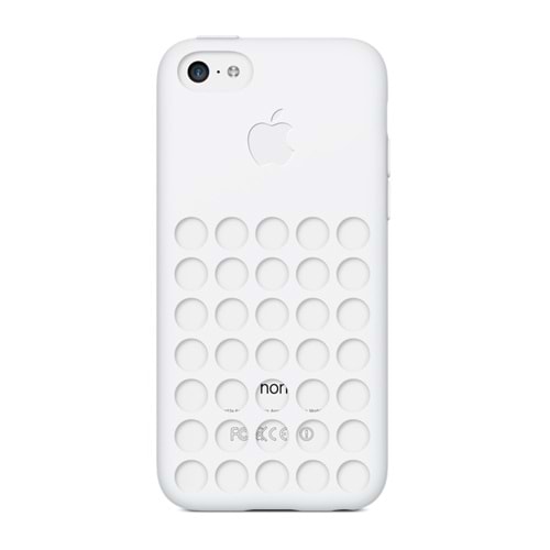 Apple iPhone 5C Kılıf Orjinal MF039ZM/A - Beyaz Outlet