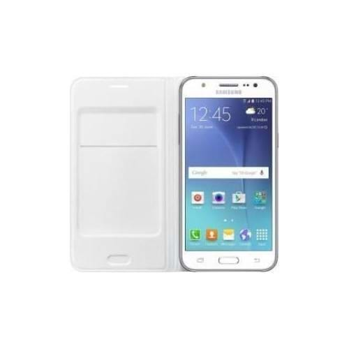 Samsung Galaxy J5 Flip Wallet Orjinal Kılıf - Beyaz EF-WJ500BWEGWW (Outlet)