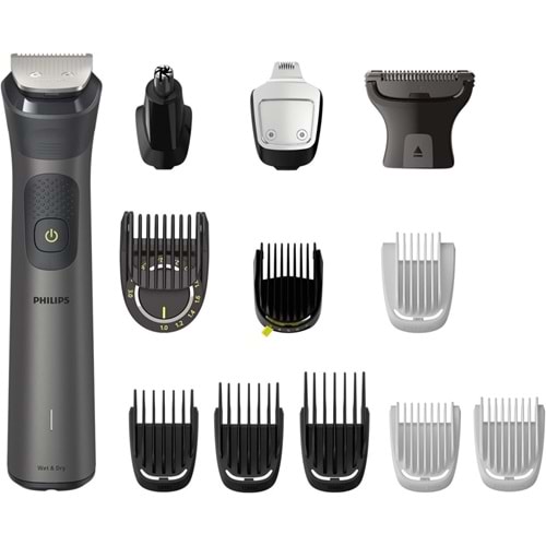 OUTLET Philips 13'ü 1 Arada Erkek Bakım Seti - Yüz/Saç/Vücut (Islak/Kuru Kullanım) MG7920/15 OUTLET