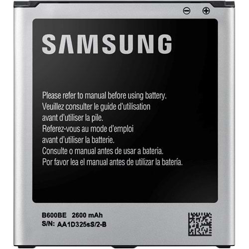 Samsung i9500 Galaxy S4 Orjinal Batarya Pil 2600 mAh- EB-B600BEBECWW (BU ÜRÜN OUTLETTİR)