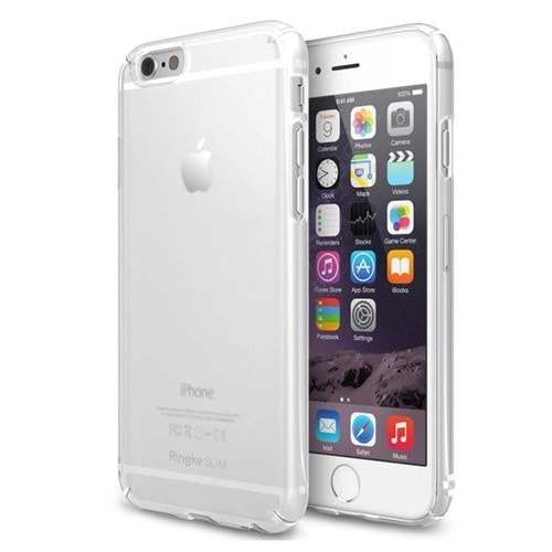 Ringke Slim Frost iPhone 6S Plus/6 Plus Kılıf Orjinal - Frost White