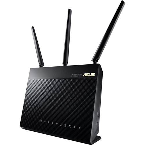 İKİNCİ EL-Asus RT-AC68UM Çift Bant Kablosuz-AC1900 600+1300Mbps Gigabit Ağ Yönlendirici-İKİNCİ EL