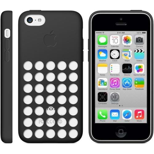 Apple iPhone 5C Kılıf Orjinal MF040ZM/A - Siyah