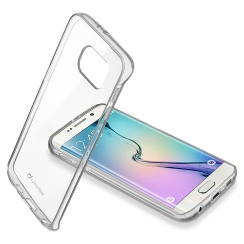 Cellular Line Samsung Galaxy S6 Edge ClearDuo Şeffaf Sert Kılıf