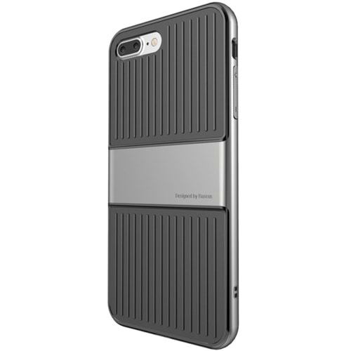 Baseus Apple iPhone 7 / 8 / SE ile Uyumlu Travel Series Case Kılıf - Gri