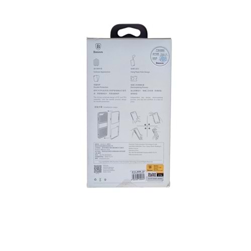 Baseus Apple iPhone 7 / 8 / SE ile Uyumlu Travel Series Case Şeffaf Kılıf - Koyu Lacivert