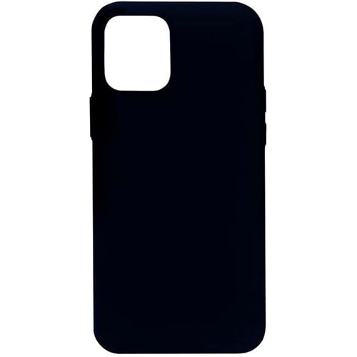 Keephone Apple iPhone 12 (6.7'') Silikon Kılıf - Siyah