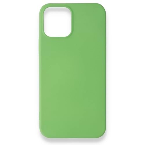 NXE Design Apple iPhone 12 (6.1'') Silikon Kılıf -Yeşil-