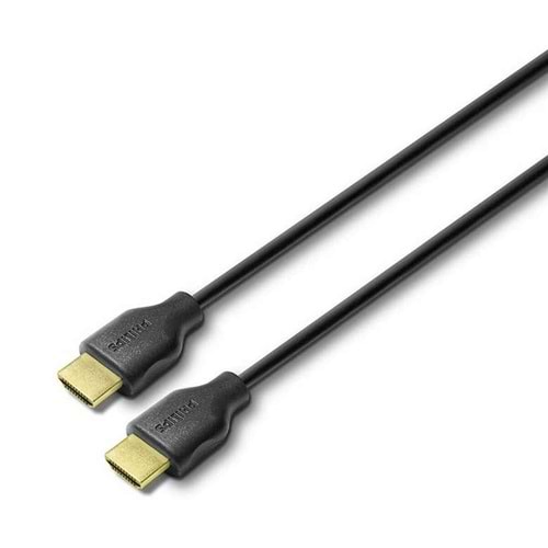 Philips SWV5401P/10 1.5 m 4K 2160p Altın Uçlu HDMI Kablo