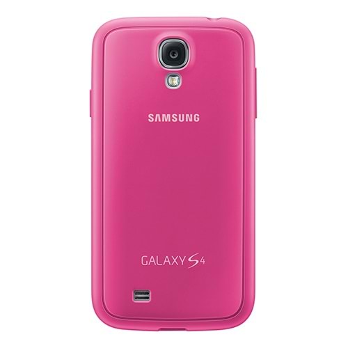 Samsung i9500 Galaxy S4 Orjinal Protective Cover - Pembe EF-PI950BPEGWW