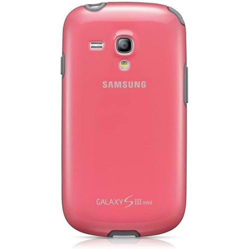 Samsung Galaxy S3 Mini Protective Cover Orjinal Kılıf Pembe - EFC-1M7BPEGSTD