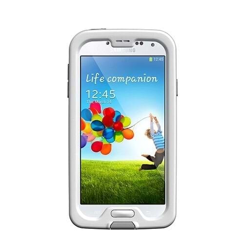 OUTLET Samsung Galaxy S4 LifeProof Ultra Koruma Kılıfı - Beyaz-Gri OUTLET