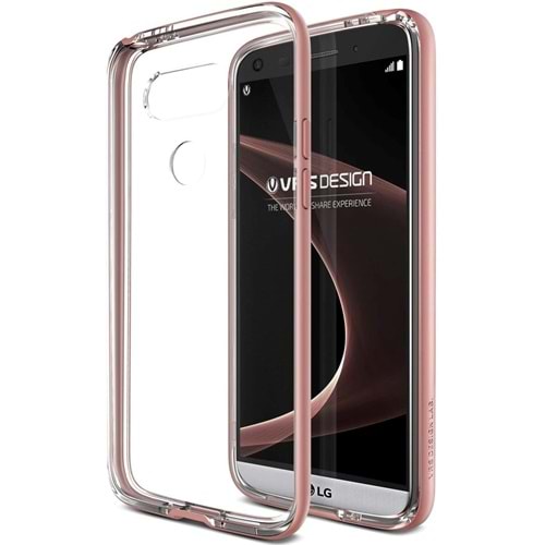 Verus LG G5 Kılıf Crystal Bumper Series - Rose Gold
