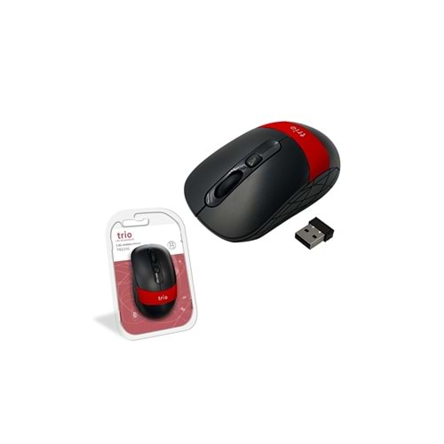 PDATeknoloji 2.4G Kablosuz Mouse Kırmızı TR2310K