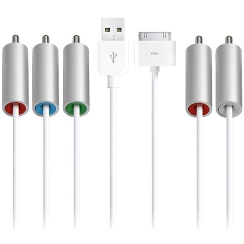 OUTLET Apple Component AV Kablosu (30 Pin) Orjinal MB128ZA/A OUTLET