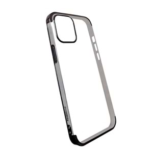 Keephone Apple iPhone 12 Pro Max Silikon Kılıf - Siyah