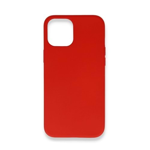 Onegif Apple iPhone 12 Mini (5.4'') Sert Kılıf - Kırmızı