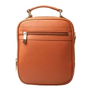 Guzini 588 Gerçek Deri Erkek El Çantası Kahverengi