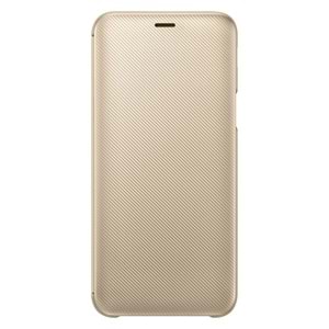 Samsung Galaxy J6 2018 Wallet Cover Orjinal Kılıf - Altın EF-WJ600CFEGWW