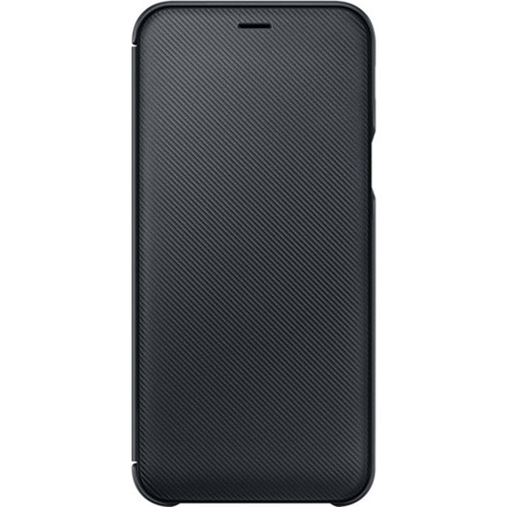 Samsung Galaxy A6 2018 Wallet Cover Orjinal Kılıf - Siyah EF-WA600CBEGWW