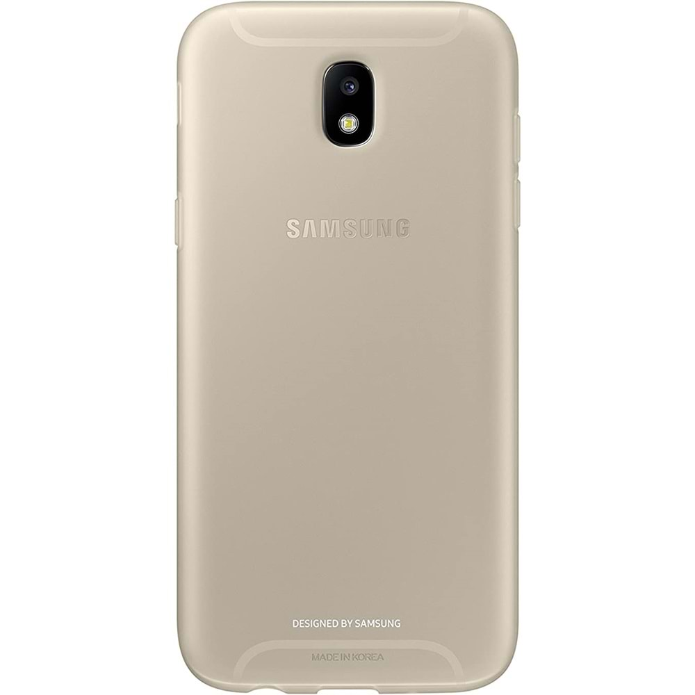 Samsung Galaxy J5 2017 Orjinal Jelly Silikon Kılıf - Gold