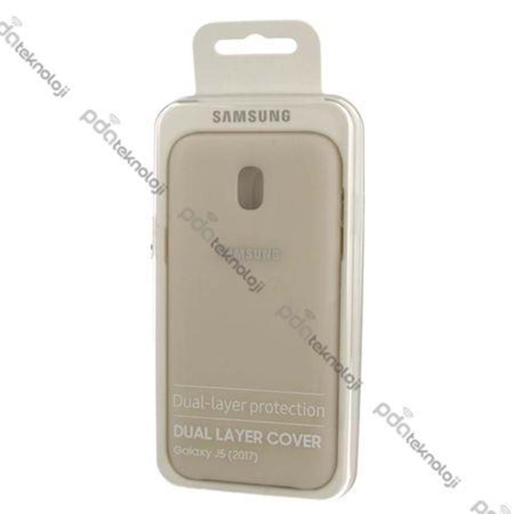 Samsung Galaxy J5 2017 Orjinal Dual Layer Sert Kılıf - Gold