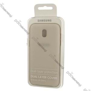 Samsung Galaxy J5 2017 Orjinal Dual Layer Sert Kılıf - Gold