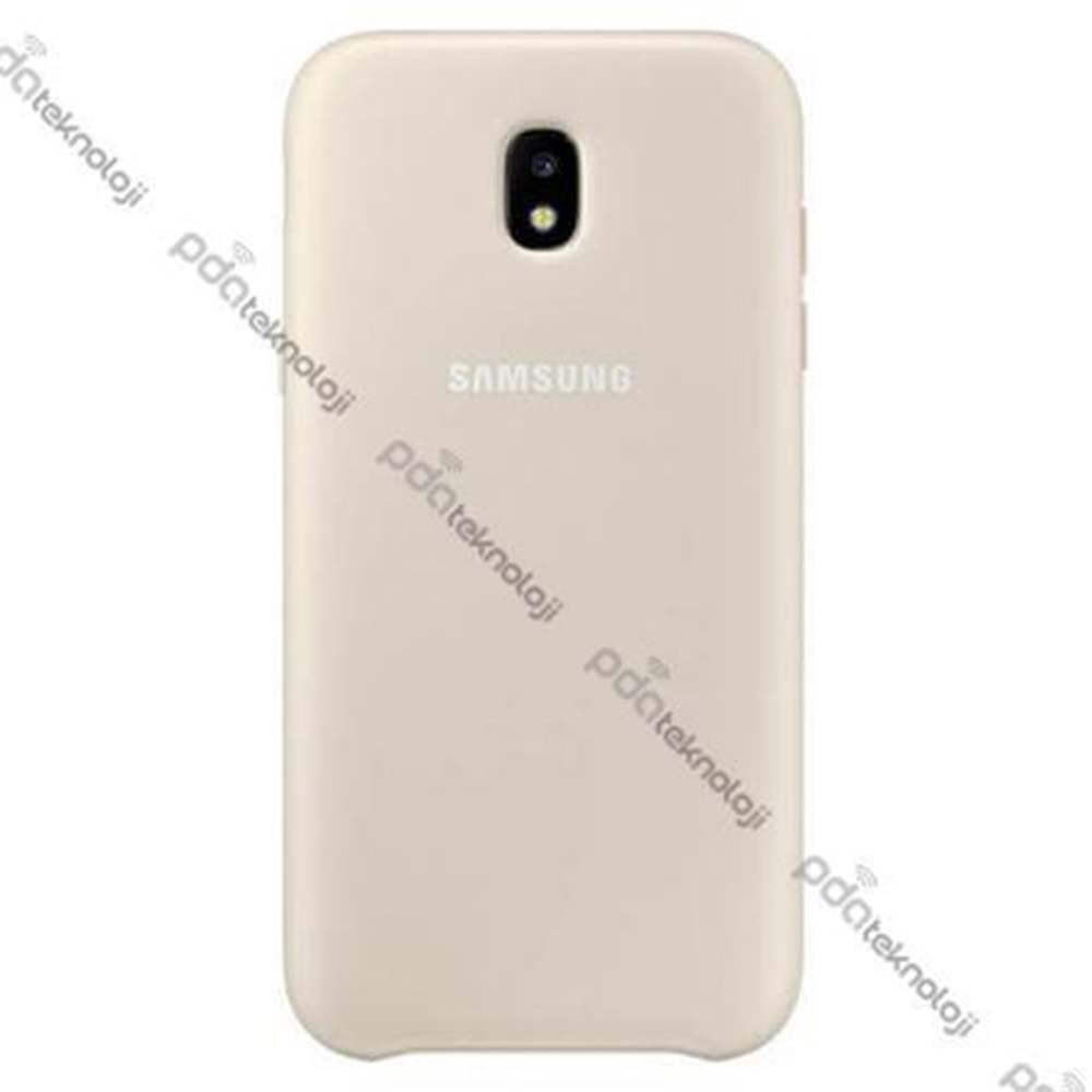 Samsung Galaxy J5 2017 Orjinal Dual Layer Sert Kılıf - Gold