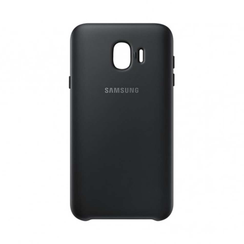 Samsung Galaxy J4 2018 Orjinal Dual Layer Sert Kılıf - Siyah