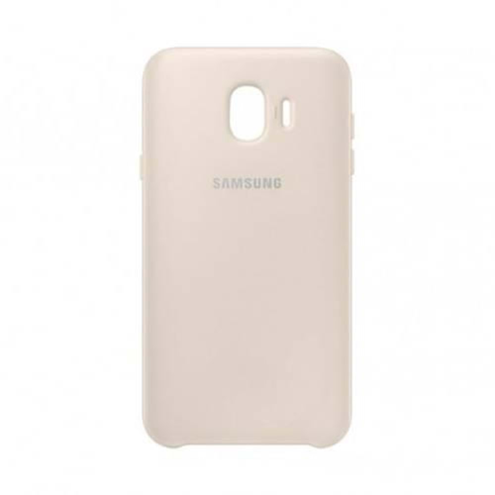 Samsung Galaxy J4 2018 Orjinal Dual Layer Sert Kılıf - PJ400CFEGWW - Gold