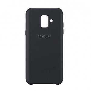 Samsung Galaxy A6 2018 Orjinal Dual Layer Sert Kılıf - Siyah