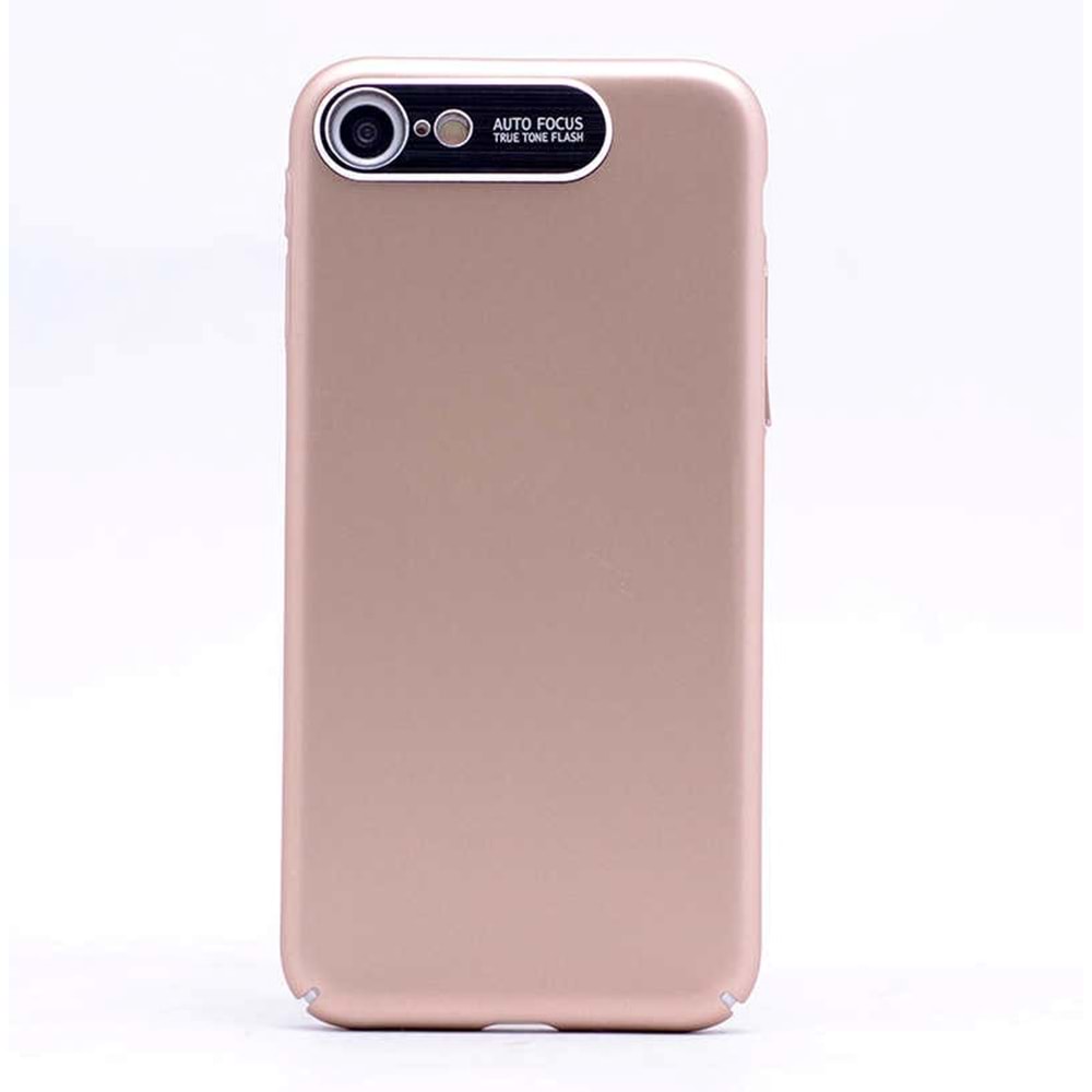 Apple iPhone 7 / 8 / SE S-Line Sert Kılıf - Gold