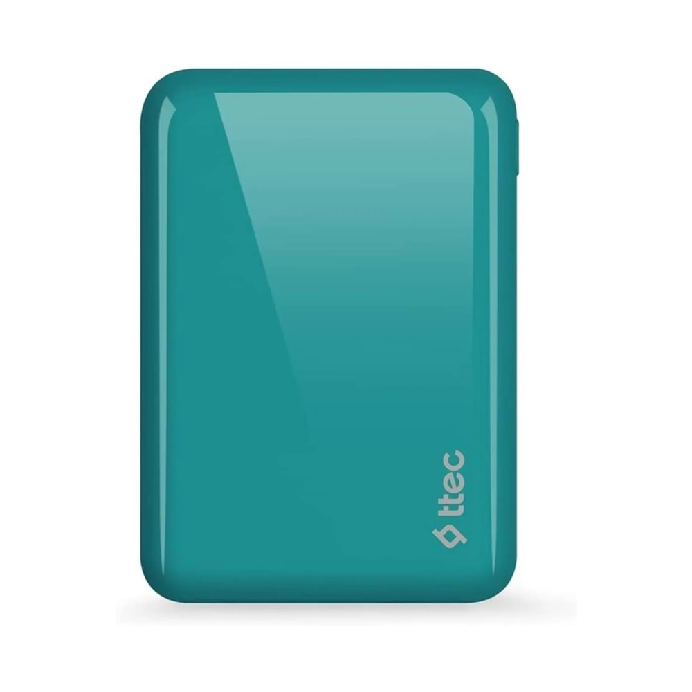 Ttec ReCharger S 2A Powerbank 10000 mAh Turkuaz - 2BB174TZ