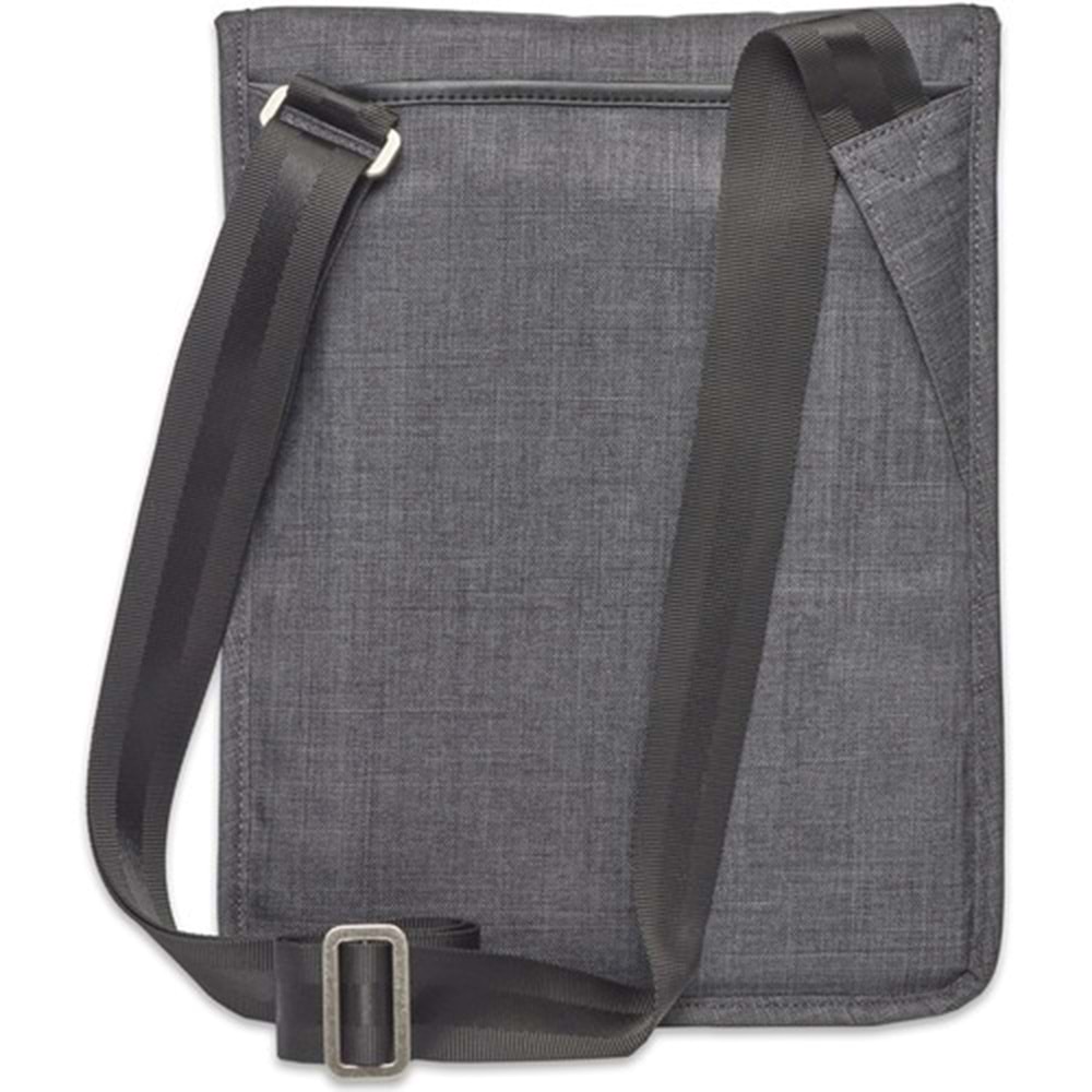 Brenthaven Collins Vertical Messenger - Graphite Dikey Notebook Çantası