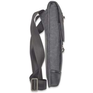 Brenthaven Collins Vertical Messenger - Graphite Dikey Notebook Çantası