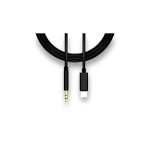 Concord iPhone Lightning AUX Kablosu 3.5mm JBC-023 - Siyah