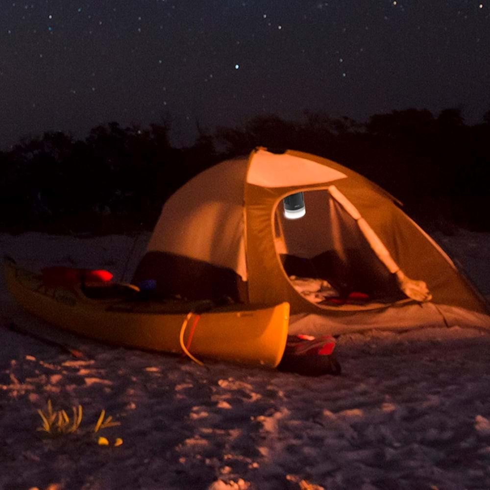 OUTLET SBS Outdoor Waterproof Led Fenerli Taşınabilir Şarj Cihazı 8800 mAh (OUTLET)