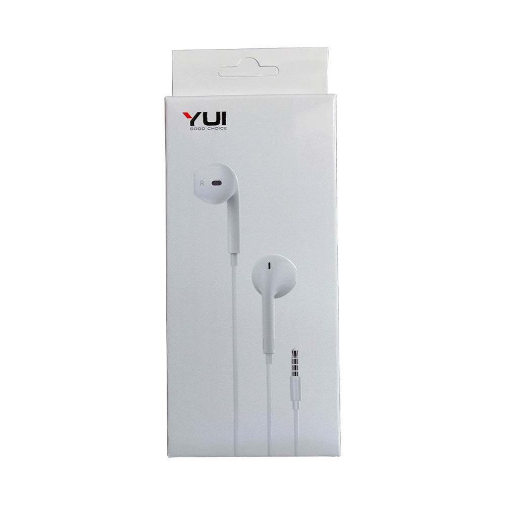 Yui Mikrofonlu Kulaklık Kulakiçi - Beyaz Z-074