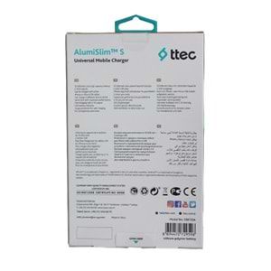 TTEC AlumiSlim S Harici Powerbank Şarj Cihazı 10000mAh Altın - 2BB150A