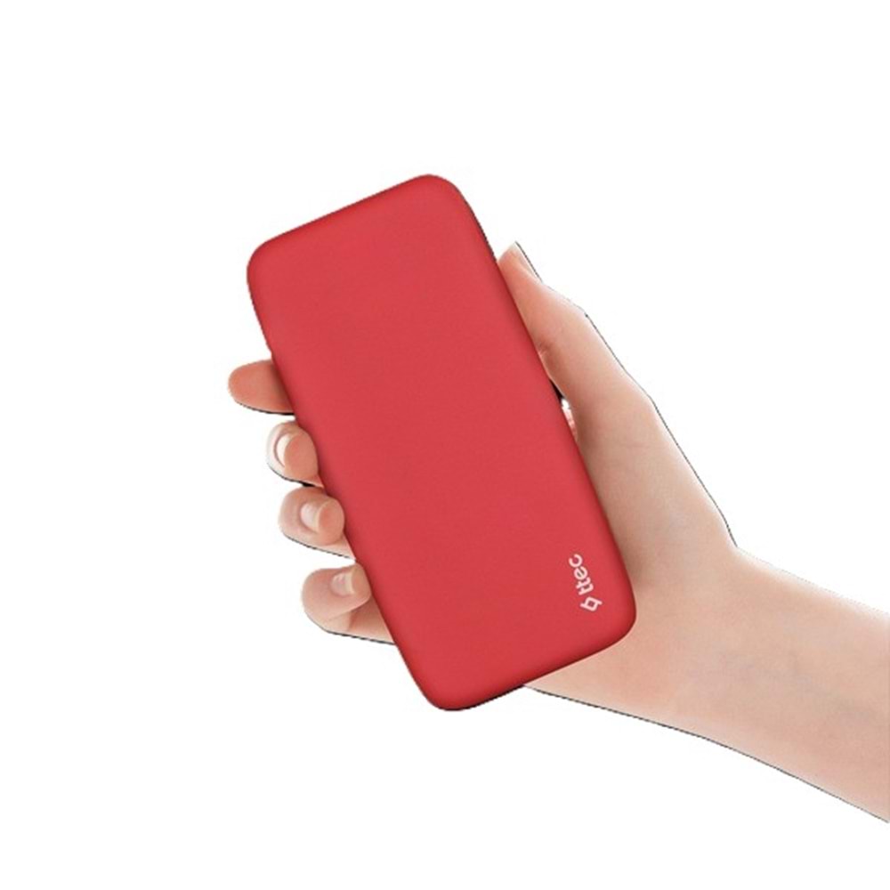 Ttec ChargeUp 20.000 mAh Taşınabilir Hızlı Şarj Aleti/Powerbank Gül Kurusu 2BB210GK