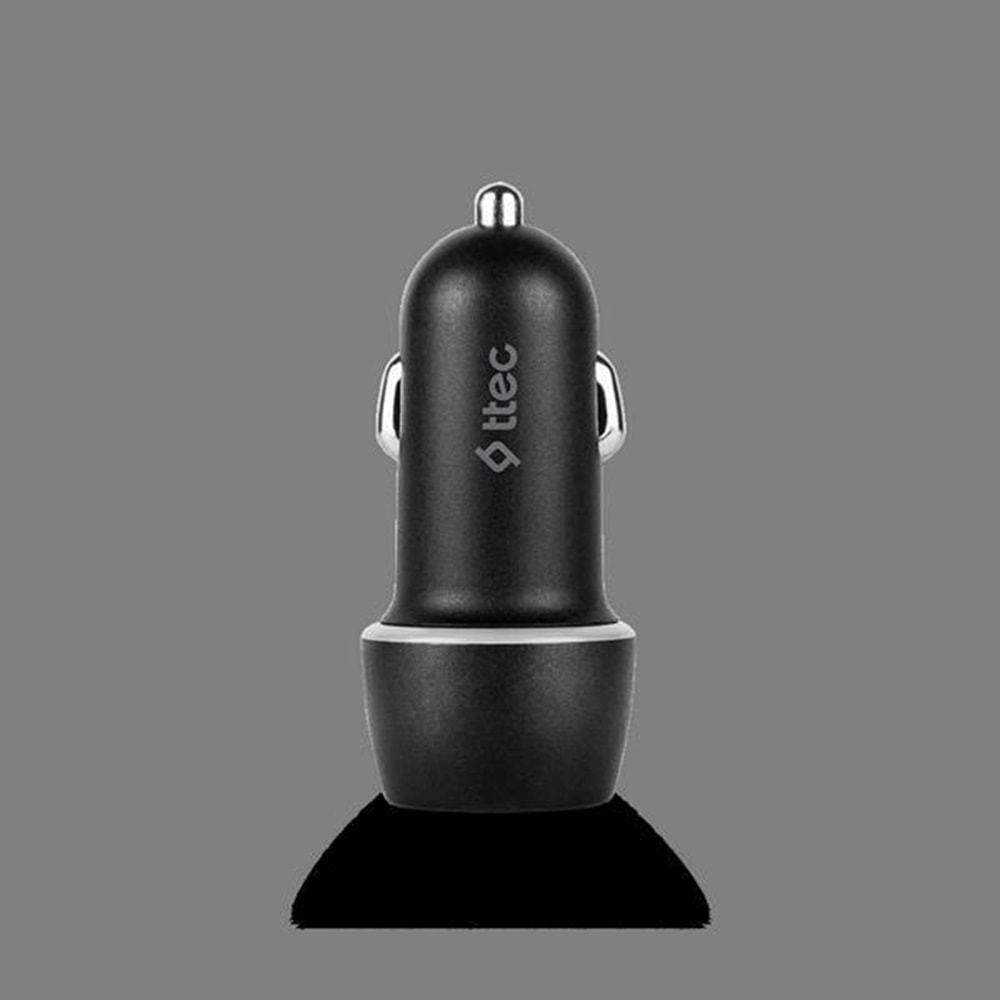 Ttec AkıllıŞarjCihazı 2.1A Araç Şarj Aleti ve Micro USB Kablo Siyah - 2CKS20MS
